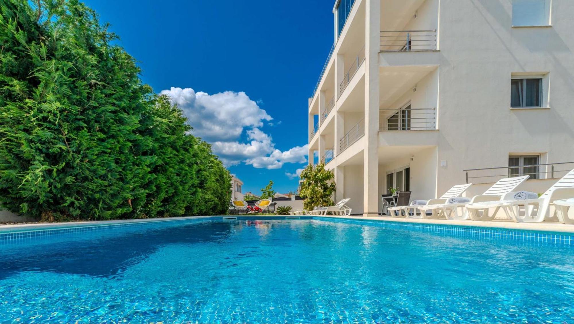 Studio Villa Carlotta Zadar Exterior foto